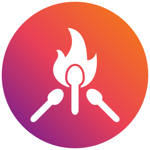 Burning free icon