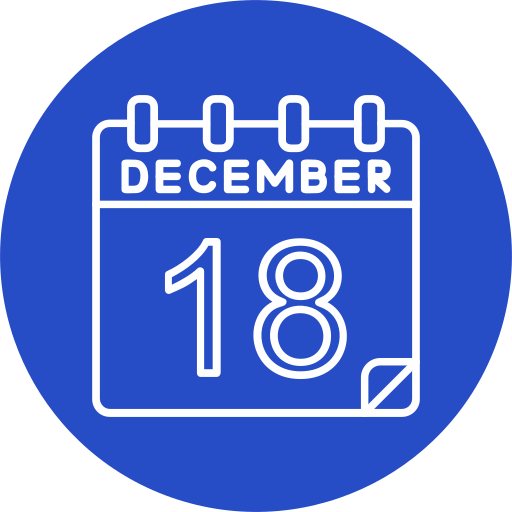 diciembre icono gratis