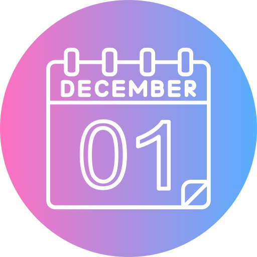 diciembre icono gratis