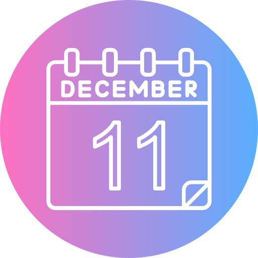 diciembre icono gratis