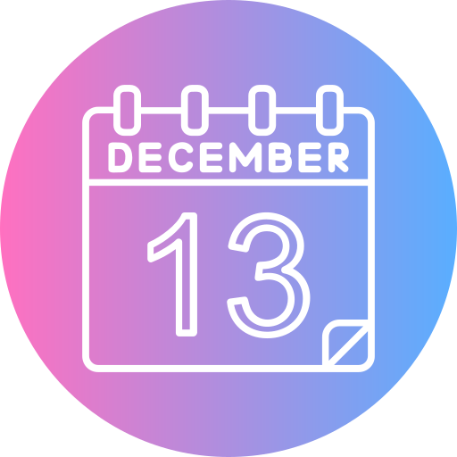 diciembre icono gratis