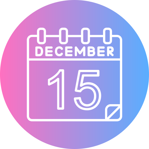 diciembre icono gratis