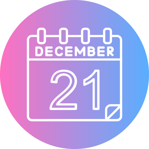 diciembre icono gratis