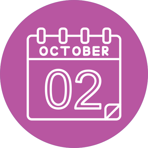 octubre icono gratis