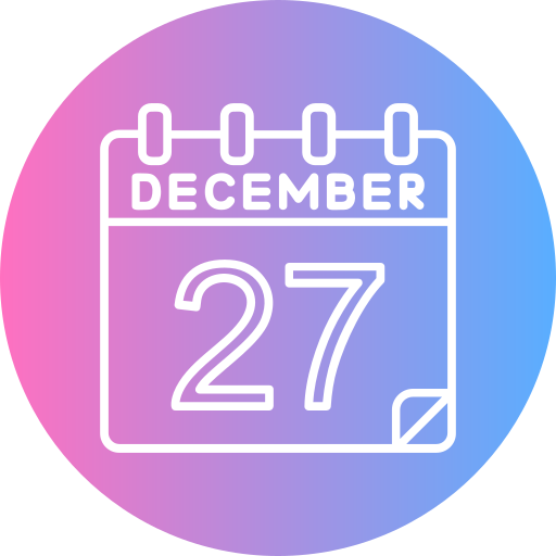 diciembre icono gratis