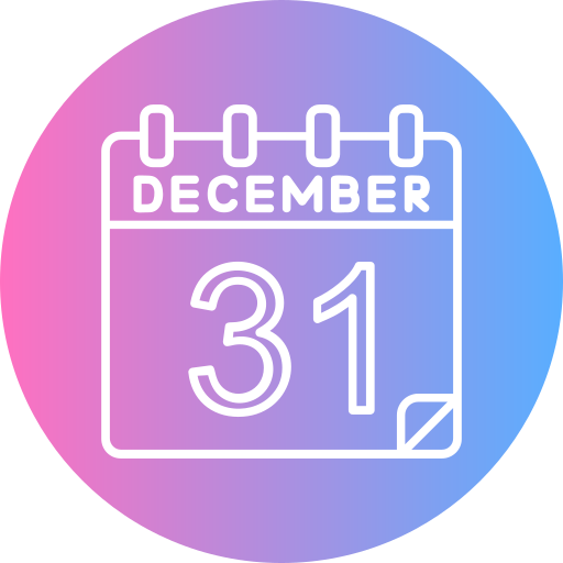 días del calendario icono gratis