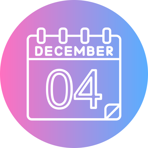 diciembre icono gratis