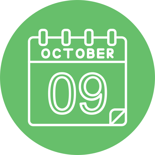 octobre Icône gratuit octobre Icône gratuit