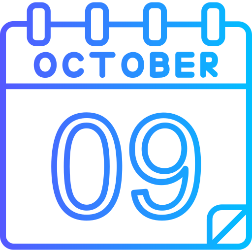 octubre icono gratis