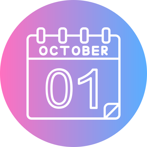 octubre icono gratis