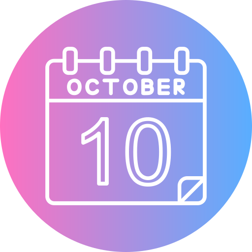 octubre icono gratis