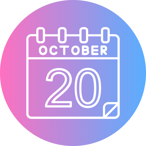 octubre icono gratis