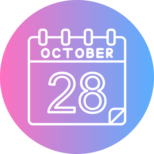 octubre icono gratis