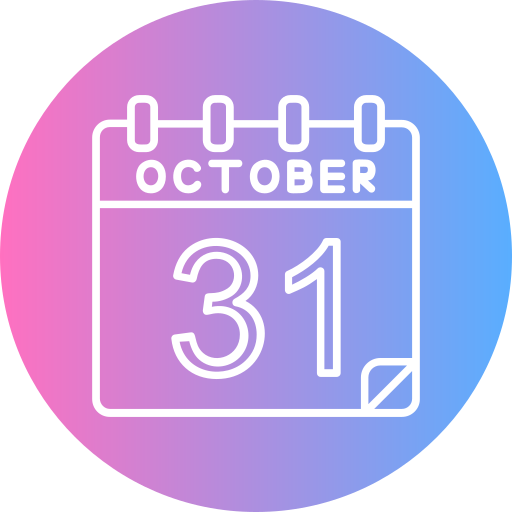 octubre icono gratis