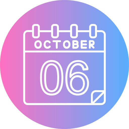 octubre icono gratis