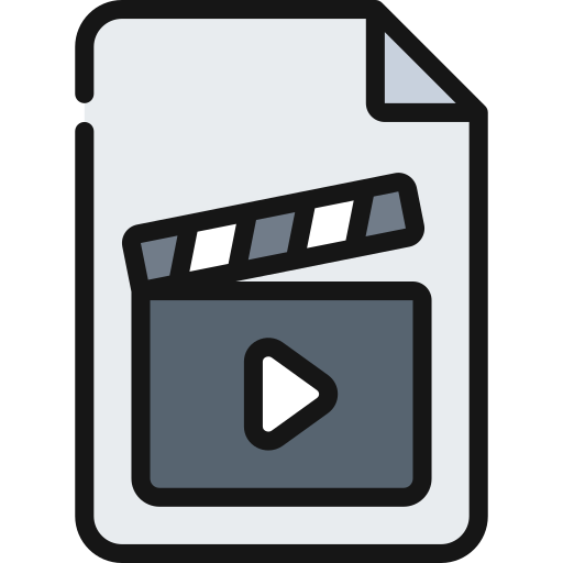 archivo de película icono gratis