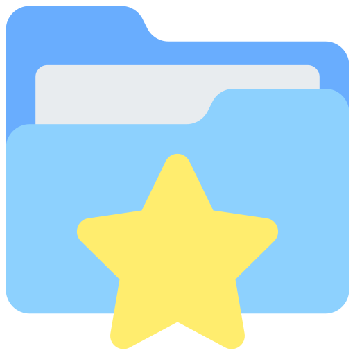 Favourite folder - Free ui icons