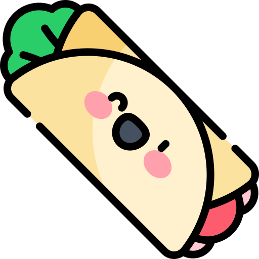 burrito icono gratis