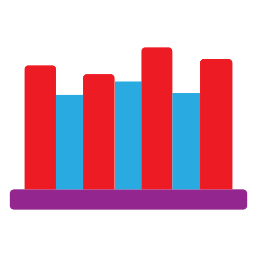 gráfico de barras icono gratis