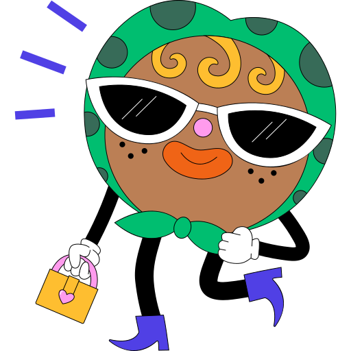 Glasses free sticker Glasses free sticker