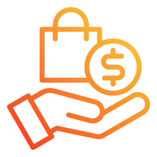 economía icono gratis