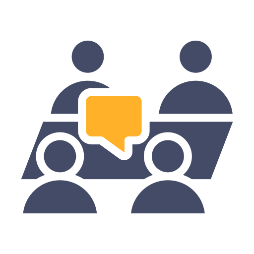 reunión icono gratis