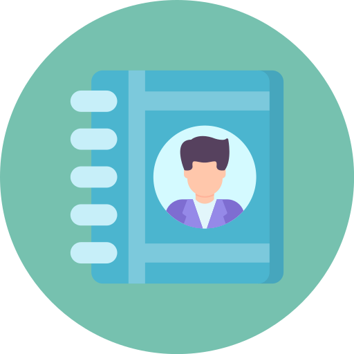 contacto icono gratis