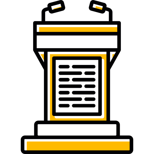 tribune Icône gratuit