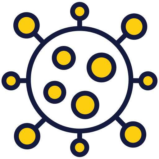 virus Icône gratuit virus Icône gratuit
