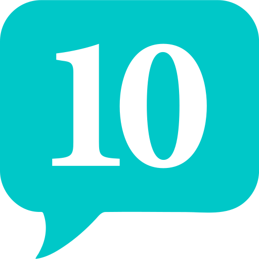 Номер 10 бесплатно иконка Номер 10 бесплатно иконка