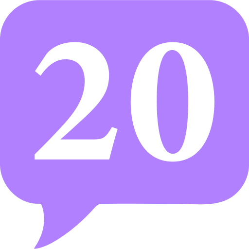 20 бесплатно иконка