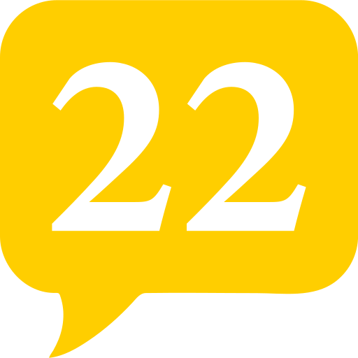22 бесплатно иконка
