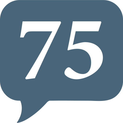 75 бесплатно иконка