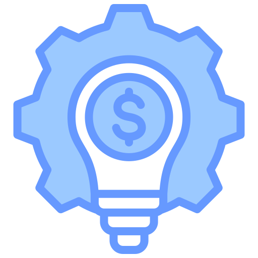 idea financiera icono gratis