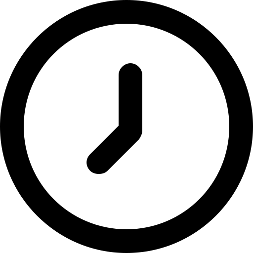 Clock free icon Clock free icon