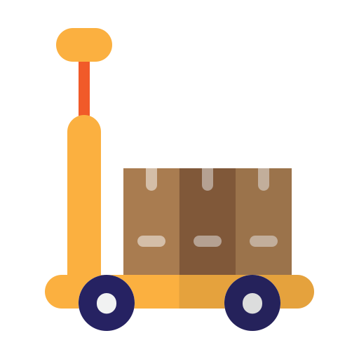 entrega logística icono gratis