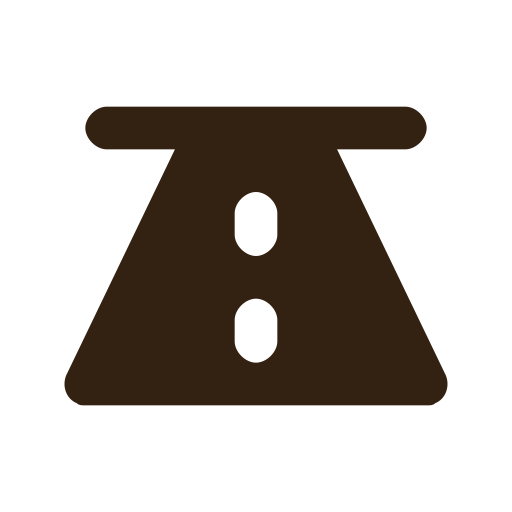 estrada grátis ícone