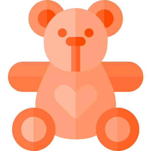 oso de peluche icono gratis