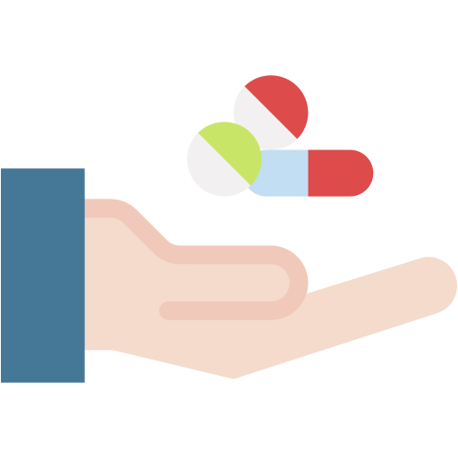 Medication free icon Medication free icon