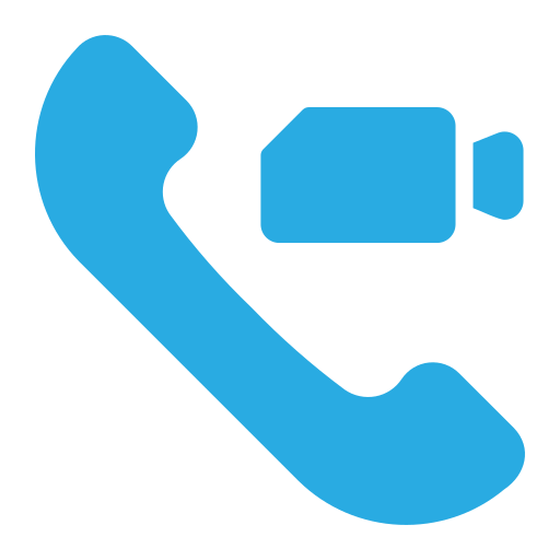 영상 통화 무료 아이콘