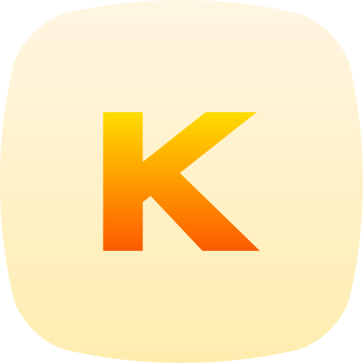 letra k icono gratis