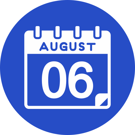 agosto icono gratis