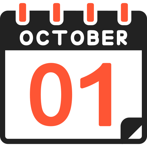 octubre icono gratis