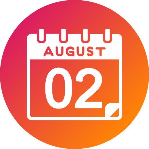 agosto icono gratis