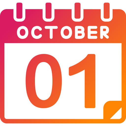 octubre icono gratis