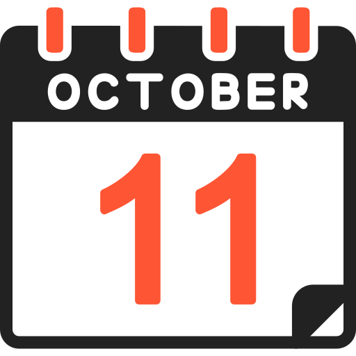 octubre icono gratis