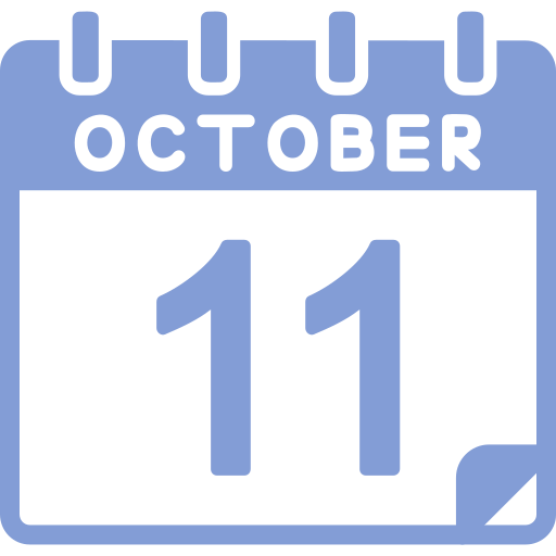 octubre icono gratis