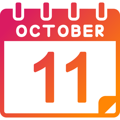 octubre icono gratis