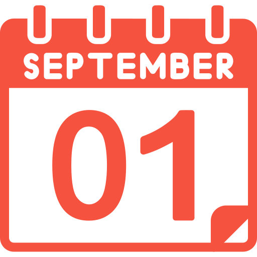 septiembre icono gratis