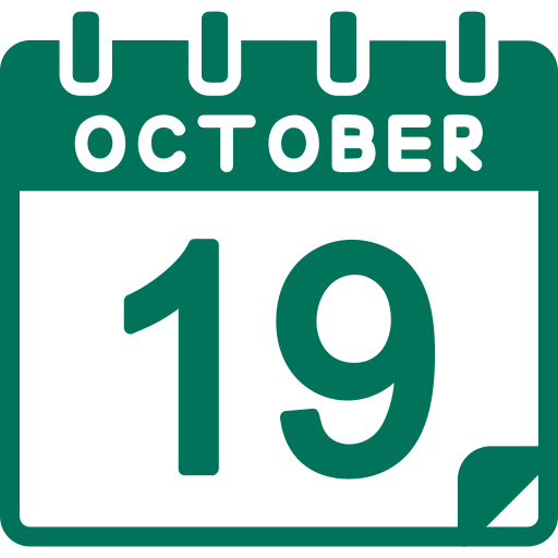 octubre icono gratis